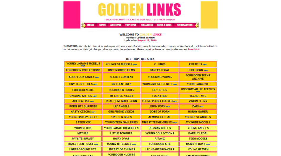 950px x 527px - Golden Links